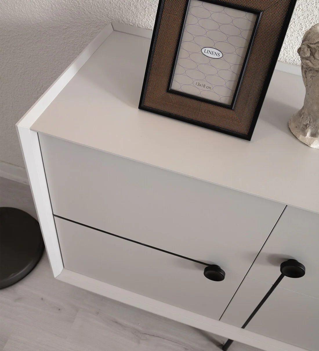 Olivia TV Console In Grey Colou - Image 3